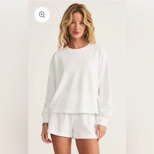 Z SUPPLY | Classic Long Sleeve Crew Pullover — Size L